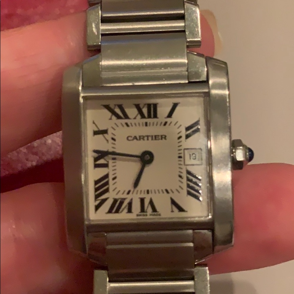 Cartier Tank Francais Medium size - Picture 3 of 11